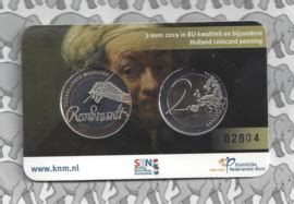 Nederland Holland Coin Fair Coincard Rembrandt Nederland