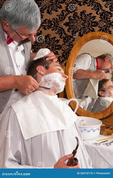 Old-fashioned Shave Stock Photo - Image: 20310770