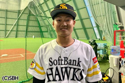 大濠出身選手としても頑張りたい（山下恭吾選手） 選手日記 福岡ソフトバンクホークス