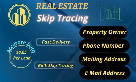 Do Best Real Estate Skip Tracing In Bulk By Faisalkhaan Fiverr