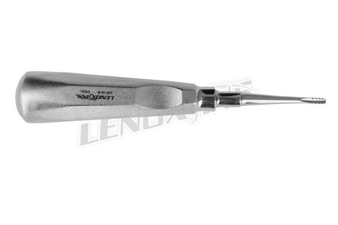 Lindo Root Elevators Micro Serrated 2 Lindo Levian 3mm Curved Dental