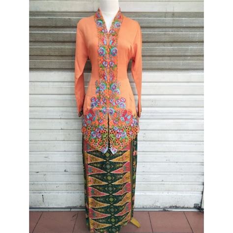 Jual Kebaya Encim Stelan Kebaya Encim Set Kebaya Bordir Kebaya