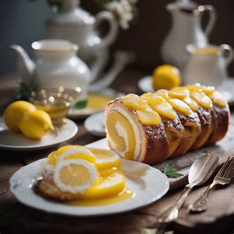 James Martin Lemon Curd Roulade