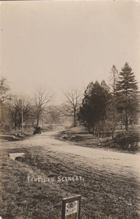 RPPC Old Car in Penfield Scenery - Penfield NY, New York | United ...