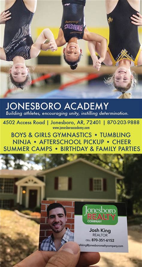 Christians In Business - Jonesboro Gymnastics Academy - Details