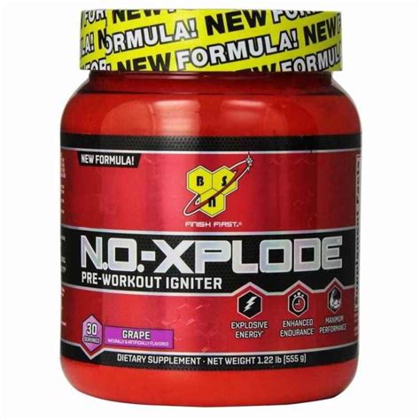 Предтренировочный комплекс N.O.-Xplode New Formula 3.3 555 гр 1.22lb ...