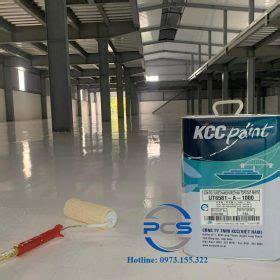 Sơn epoxy KCC Korethan Topcoat UT6581 gồm nhựa acrylic polyurethane