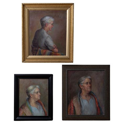 Anne Taylor Nash 3 Portrait Studies Of Matron For Sale At 1stdibs