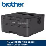 Brother HL L2375DW Single Function Mono Laser Printer Singtoner One