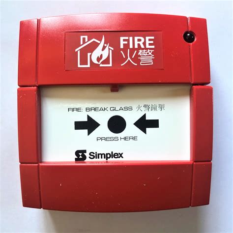 Simplex 4099 9032 Fire Alarm Addressable Pull Station Simplex And