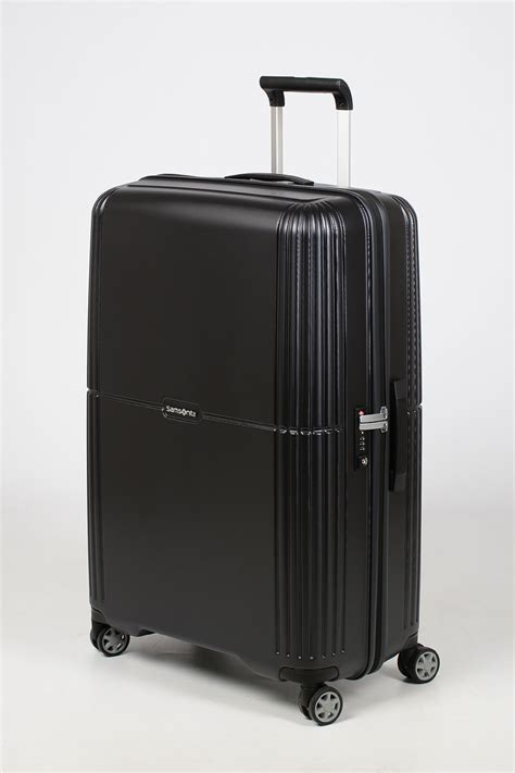 ORFEO Trolley Grande 75cm 4R Ink. Nero Samsonite - Cuoieria Shop On-line
