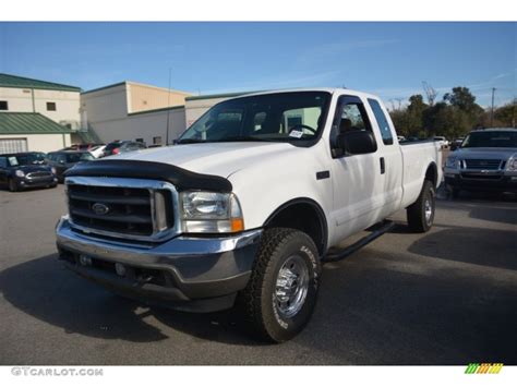 2003 Oxford White Ford F250 Super Duty Xlt Supercab 4x4 101211831