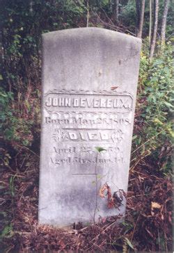 John Devereux Find A Grave Memorial