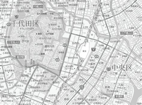 C東京23区全図 1／25 000 地図素材