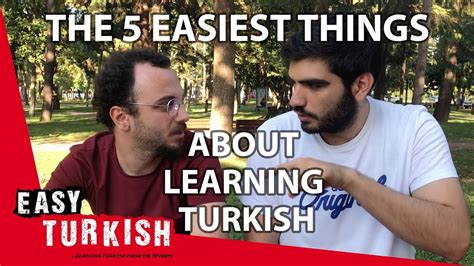 5 Easiest Things To Learn In Turkish Easy Turkish 15 Youtube