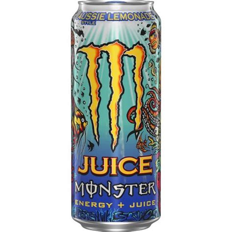 Купить Энергетик Monster Energy Juice Aussie Lemonade USA 473ml, цена ...