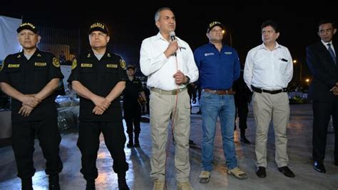 Ministro Vicente Romero Destaca Trabajo Conjunto Entre Pnp Y