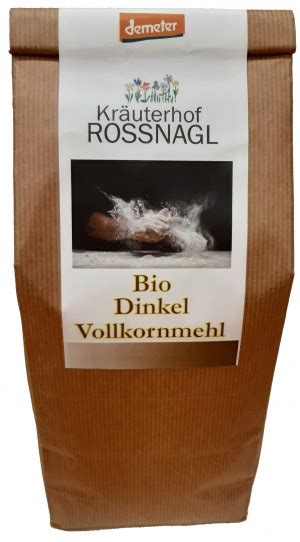 GUSTOREICH Product Details Dinkel Vollkornmehl Demeter Bio 1000g