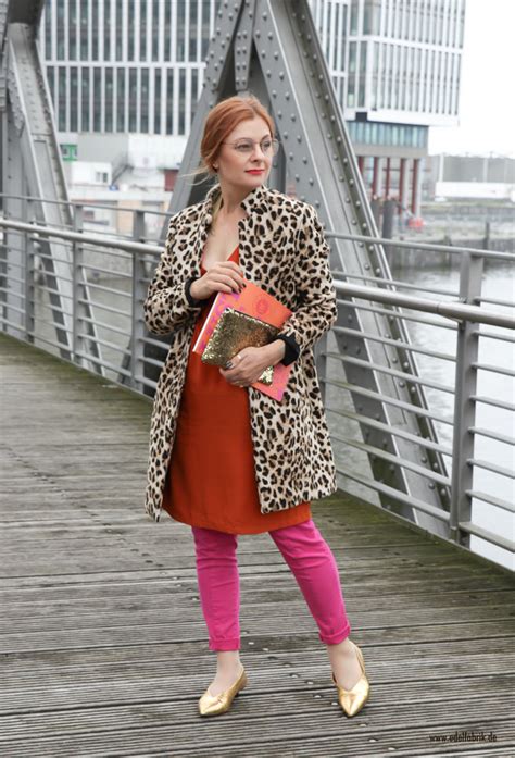 Color Blocking mit Pink plus Orange / So stylst Du den Knall Farben Trend