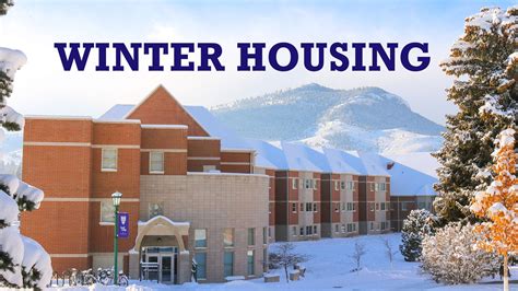 Winter Housing 2022 | Carroll College