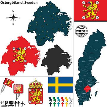 スウェーデンの地図と地域区分グレーの全国地域地図 ベクターイラスト画像とPNGフリー素材透過の無料ダウンロード Pngtree