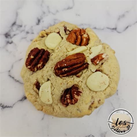 Cookie noix de pécan et chocolat blanc Les délices 31