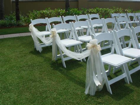 Ceremony Pew And Chair Decorations