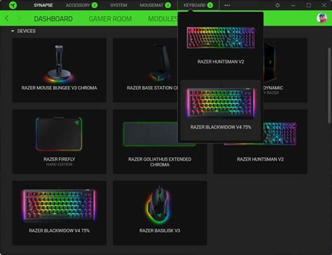 Hot Swap Razer Blackwidow V