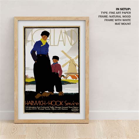 Buy Harwich Holland Travel Poster Art & Prints Online India at Best