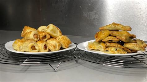 Pastels de viande hachée à la pâte brisée Roulés de saucisse à la