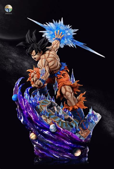 Scale Autonomous Ultra Instinct Son Goku With Led Dragon Ball