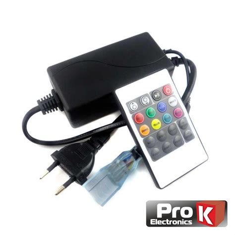 Controlador P Fita Leds Rgb V C Comando Prok Comando S Loja