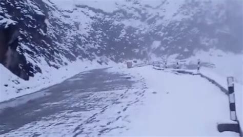 J-K: Sonamarg-Zojila road closed as Kashmir received fresh snowfall ...