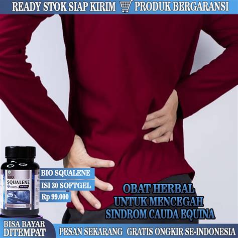 Jual Obat Pencegah Sindrom Cauda Equina Obat Saraf Terjepit Obat