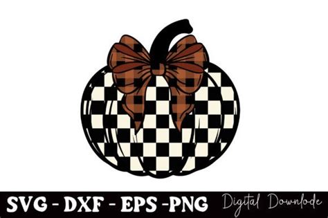 Coquette Pumpkin Bow PNG Fall Vibes Graphic By BlackCraft Creative