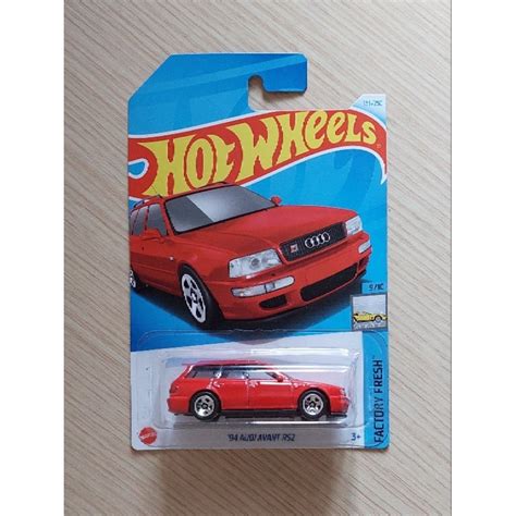 Hot Wheels 1994 Audi Avant RS2 RS 2 Red Shopee Malaysia