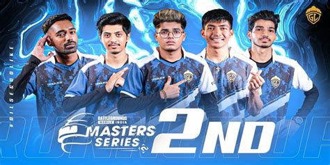 GodLike Esports Finishes As Runner Up In The BGMI Masters Series 2022