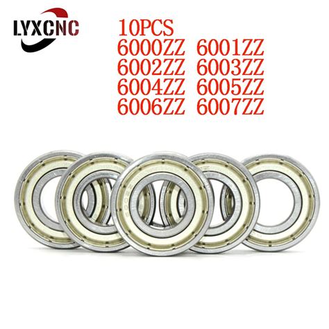 1 10pcs Deep Groove Ball Bearing 6000 6001 6002 6003 6004 6005 6006