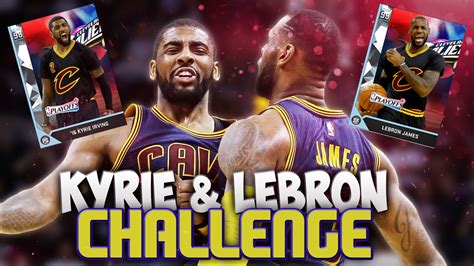 Nba 2k16 Myteam New Diamond 98 Ovr Kyrie And 99 Ovr Lebron Holy And Dynamic Dual Challenge