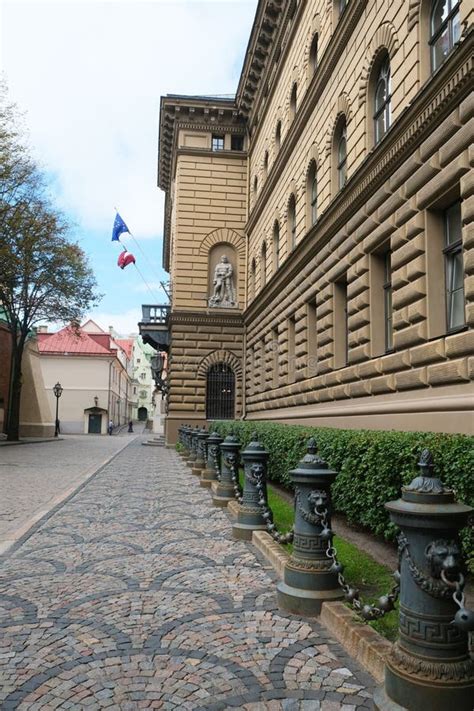 Architecture Of Riga Ancient City Latvia Stock Photo Image Of