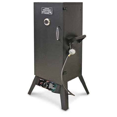 Smoke Hollow 34" Gas Smoker - 622712, Grills & Smokers at Sportsman's Guide