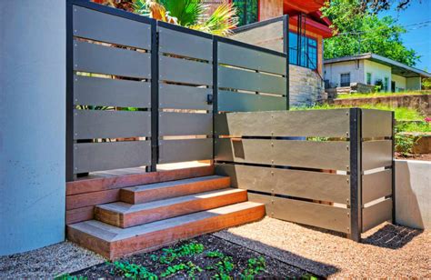 24 Modern Gate Designs for Your Driveway, Front Entryway, or Backyard Fence