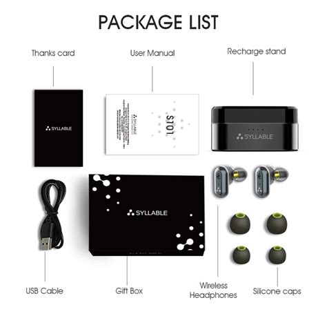 Syllable S101 Bluetooth Earphones | GearVita