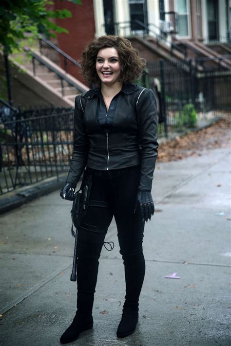 Camren Bicondova On The Set Of Gotham In Brooklyn Hawtcelebs