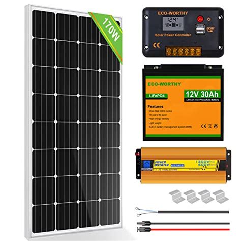 Kit Panel Solar Para Autocaravana