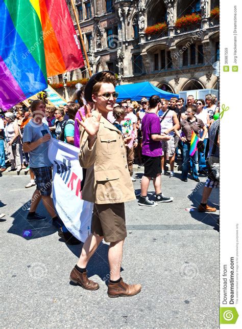 Os Povos Comemoram O Dia Da Rua De Christopher Imagem De Stock