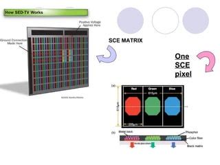 Surface Conduction Electron Emitter Display Ppt