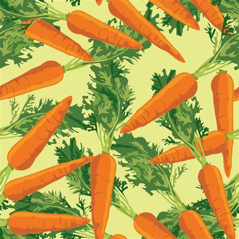 Carrot Pattern Vegetable Seamless Pattern Food Background 523698