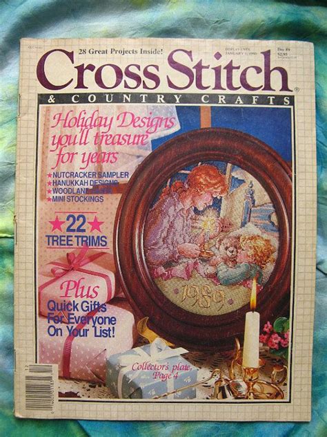 Cross Stitch Magazine December 1989 Better Homes And Garden Etsy