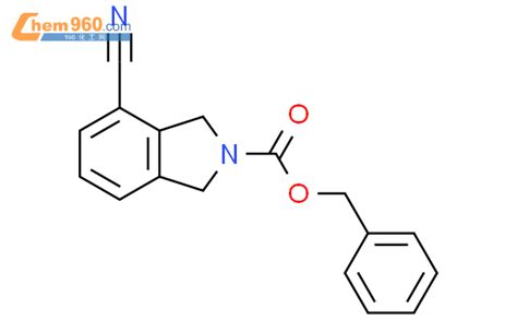 Benzyl Cyano Dihydro H Isoindole Carboxylatecas